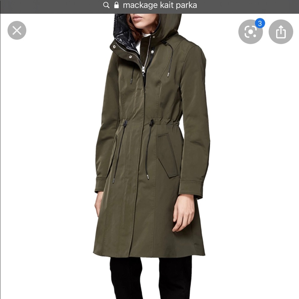 ISO: Mackage Kait rain jacket